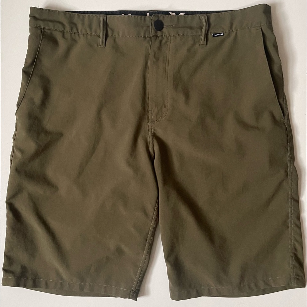 Hurley Men’s Khaki Swim Trunks